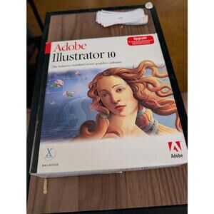 Adobe Illustrator 10 MAC Upgrade 📐 Vector Graphics